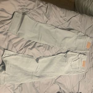 (SOLD)pair of Aeropostale skinny gray jeans